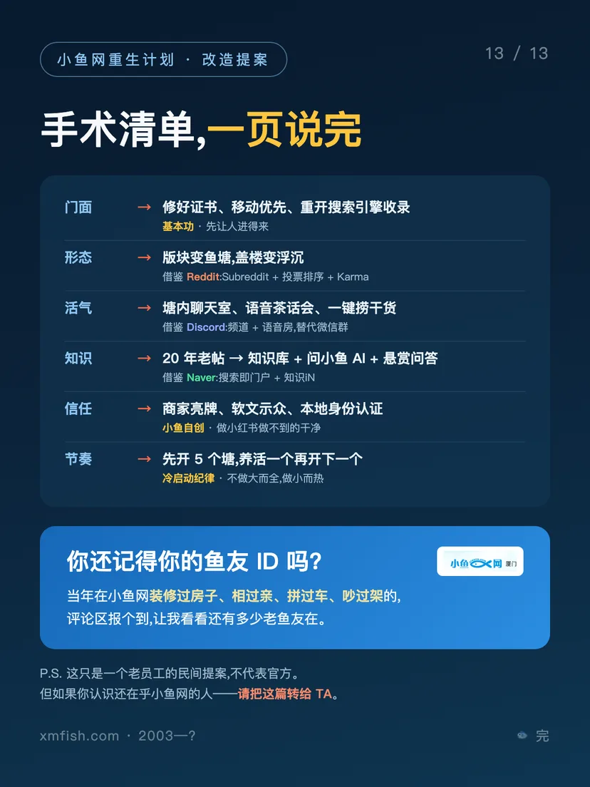 小鱼网重生计划 · 改造提案 第 13/13 图